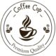 brown cartoon coffee cup free logo